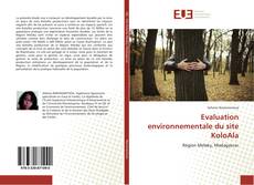 Evaluation environnementale du site KoloAla kitap kapağı