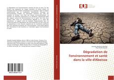 Capa do livro de Dégradation de l'environnement et santé dans la ville d'Aboisso 