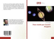 Capa do livro de Titan révélè par Cassini-Huygens 