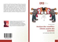 Bookcover of Analyse des «conflits» relevés auprès des autorités