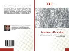 Bookcover of Principe et effet d’ajout:
