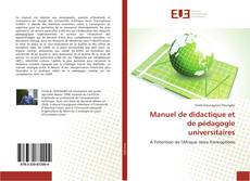 Manuel de didactique et de pédagogie universitaires kitap kapağı