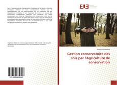 Обложка Gestion conservatoire des sols par l'Agriculture de conservation
