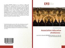 Couverture de Association éducative chrétienne :