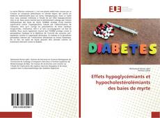Capa do livro de Effets hypoglycémiants et hypocholestérolémiants des baies de myrte 