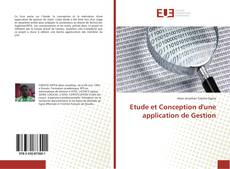 Bookcover of Etude et Conception d'une application de Gestion