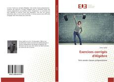 Capa do livro de Exercices corrigés d'Algèbre 