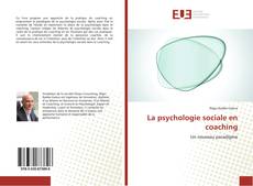 Borítókép a  La psychologie sociale en coaching - hoz