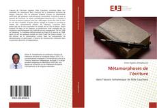 Bookcover of Métamorphoses de l’écriture