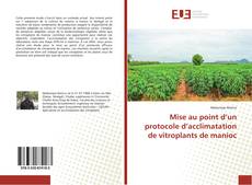 Portada del libro de Mise au point d’un protocole d’acclimatation de vitroplants de manioc