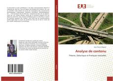 Bookcover of Analyse de contenu