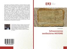 Обложка Schwannomes vestibulaires HISTOIRE