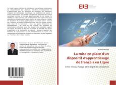 Capa do livro de La mise en place d'un dispositif d'apprentissage de français en Ligne 