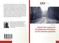 Impact des risques du Changement Climatique sur les activités agricoles kitap kapağı