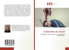 Bookcover of Le bien-être au travail