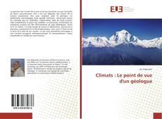 Buchcover von Climats : Le point de vue d'un géologue