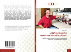 Portada del libro de Applications des matériaux piézoélectriques