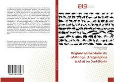 Обложка Régime alimentaire du sitatunga (Tragelaphus spekii) au Sud-Bénin