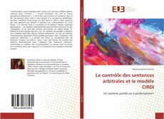 Buchcover von Le contrôle des sentences arbitrales et le modèle CIRDI