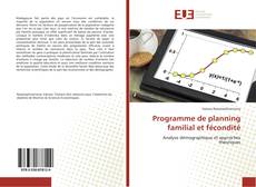 Bookcover of Programme de planning familial et fécondité
