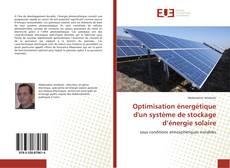 Copertina di Optimisation énergétique d'un système de stockage d’énergie solaire
