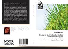 Cytological and molecular studies on two rice genotypes kitap kapağı