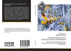 Buchcover von Ordonnancement de la production et de la maintenance