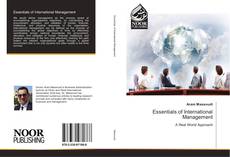 Bookcover of Essentials of International Management