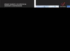 ZMIANY KLIMATU I ICH WPŁYW NA ZWIERZĘTA GOSPODARSKIE的封面