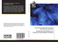 Buchcover von Computitional Preduction of Toxicity of Fermentation Products