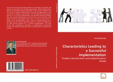 Portada del libro de Characteristics Leading to a Successful Implementation