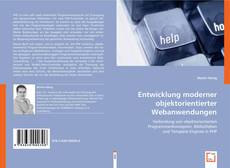 Bookcover of Entwicklung moderner objektorientierter Webanwendungen