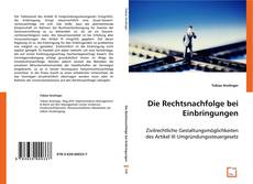 Buchcover von Die Rechtsnachfolge bei Einbringungen