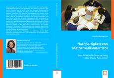 Nachhaltigkeit von Mathematikunterricht的封面