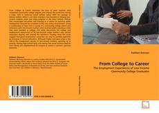 Bookcover of From College to Career