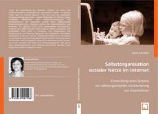 Buchcover von Selbstorganisation sozialer Netze im Internet