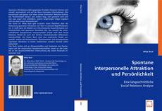 Buchcover von Spontane interpersonelle Attraktion und Persönlichkeit