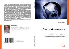 Buchcover von Global Governance