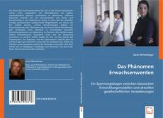 Das Phänomen Erwachsenwerden的封面