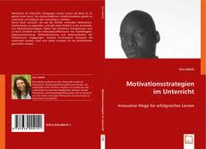 Buchcover von Motivationsstrategien im Unterricht