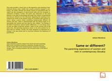 Buchcover von Same or different?
