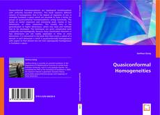 Quasiconformal Homogeneities kitap kapağı