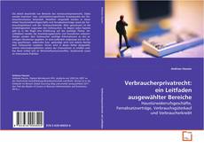 Verbraucherprivatrecht: ein Leitfaden ausgewählter
Bereiche kitap kapağı