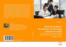 Portada del libro de Nursing Students' Perceptions of Two-Way Interactive Video