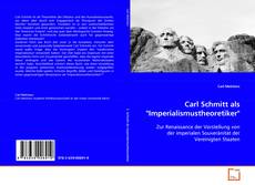 Portada del libro de Carl Schmitt als "Imperialismustheoretiker"