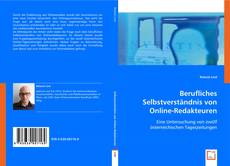 Buchcover von Berufliches Selbstverständnis von Online-Redakteuren