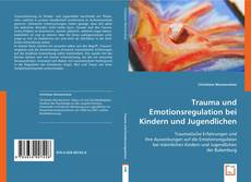 Trauma und Emotionsregulation bei Kindern und Jugendlichen的封面