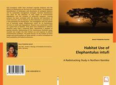 Habitat Use of Elephantulus intufi的封面