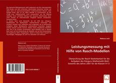 Buchcover von Leistungsmessung mit Hilfe von Rasch-Modellen