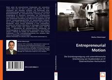 Buchcover von Entrepreneurial Motion